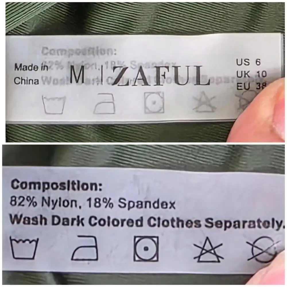 Zaful Twist Front Bikini Sets Underwire Tie Back Bikini High Waisted Women's 6